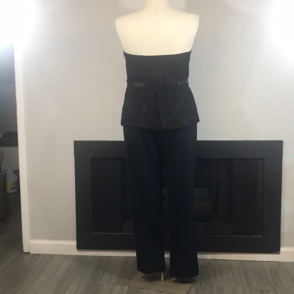 Lane Bryant‎ Black Lace Strapless Blouse size 24 - Picture 2 of 7